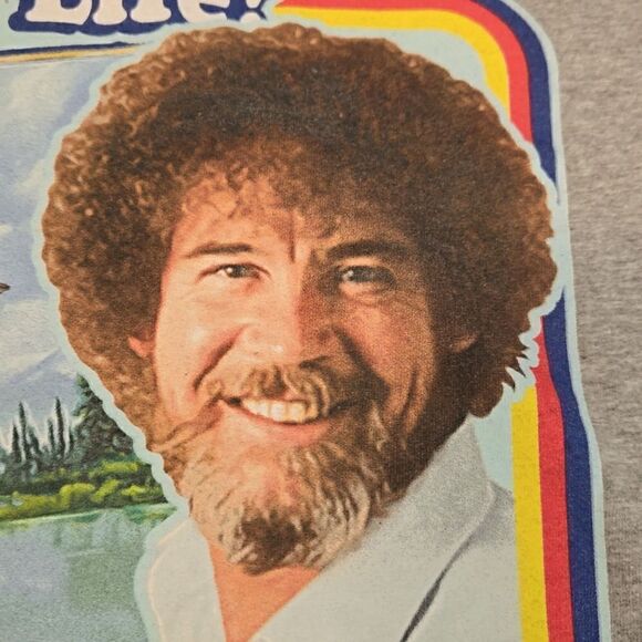 EC BOB ROSS MOTIVATIONAL T-SHIRT SZ.S - Picture 4 of 4